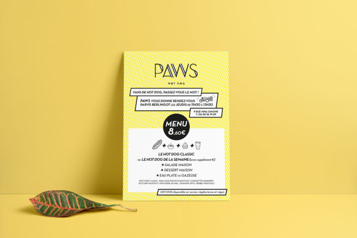 Flyer Paws hot dog